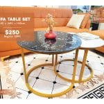 SOFA TABLE SET